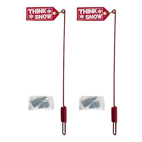 Pair of 27" Blade Marker Sticks w/ Flags